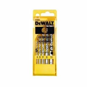 DEWALT – BOX 5 BOHRER B TON EXTR ME DEWALT 4, 5, 6, 8 UND 10 MM 6