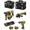 DeWALT Kit FVK375X2 54V/18V (DCH333 + DCG405 + DCD796 + 2 X 9,0 Ah + DCB132 + TSTAK VI + 2 X TSTAK II) 19